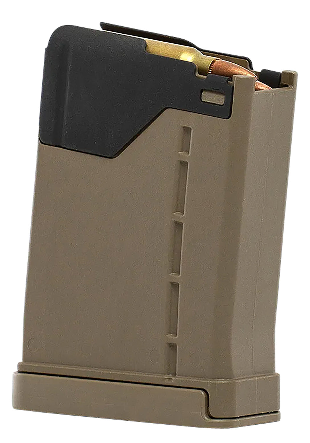 Lancer L5AWM AR-15 5.56 NATO 10 Round FDE Magazine Steel Feed Lips