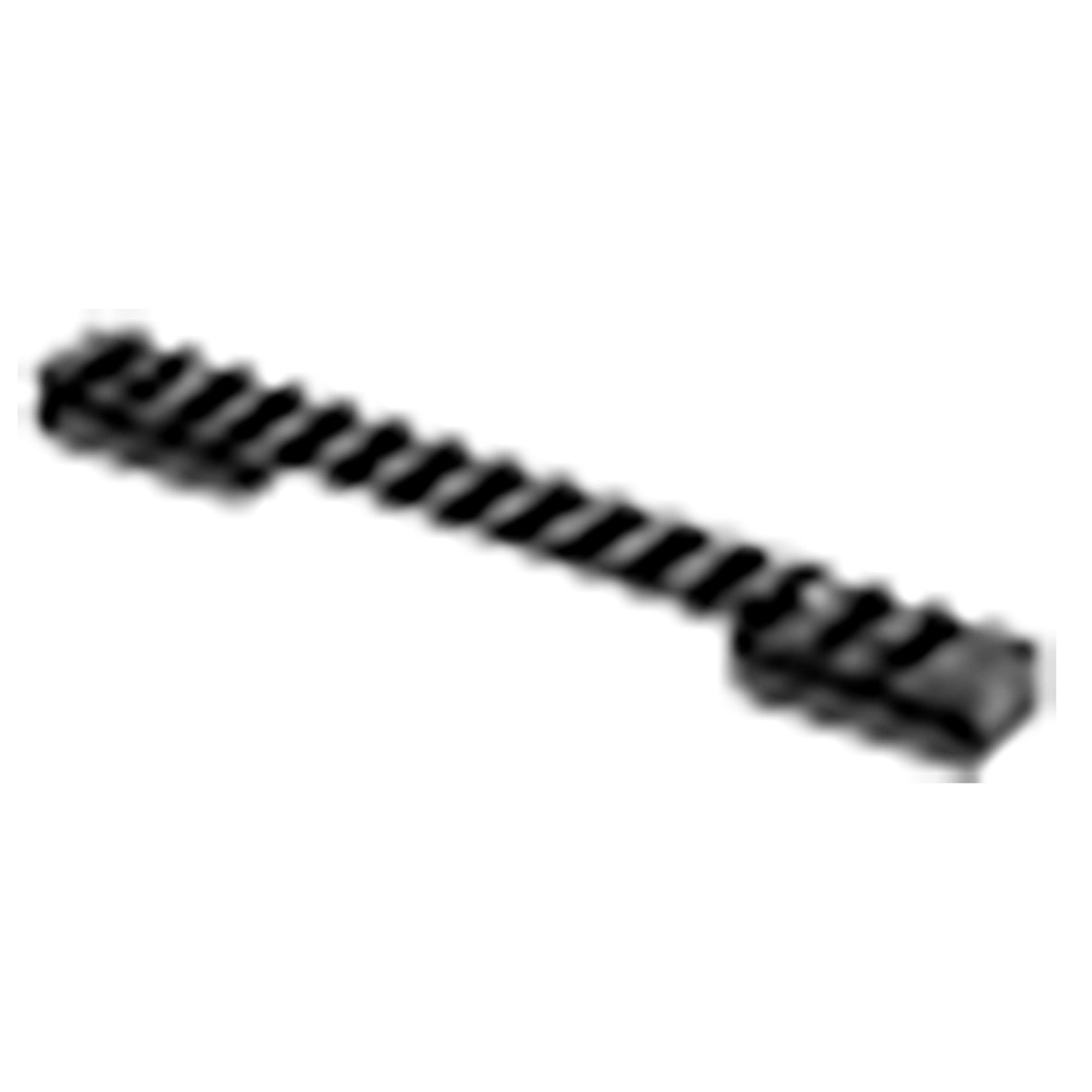 Warne Mountain Tech 7643M Tactical Scope Base Rail - Browning X-Bolt Magnum Action, 0 MOA, Black Anodized