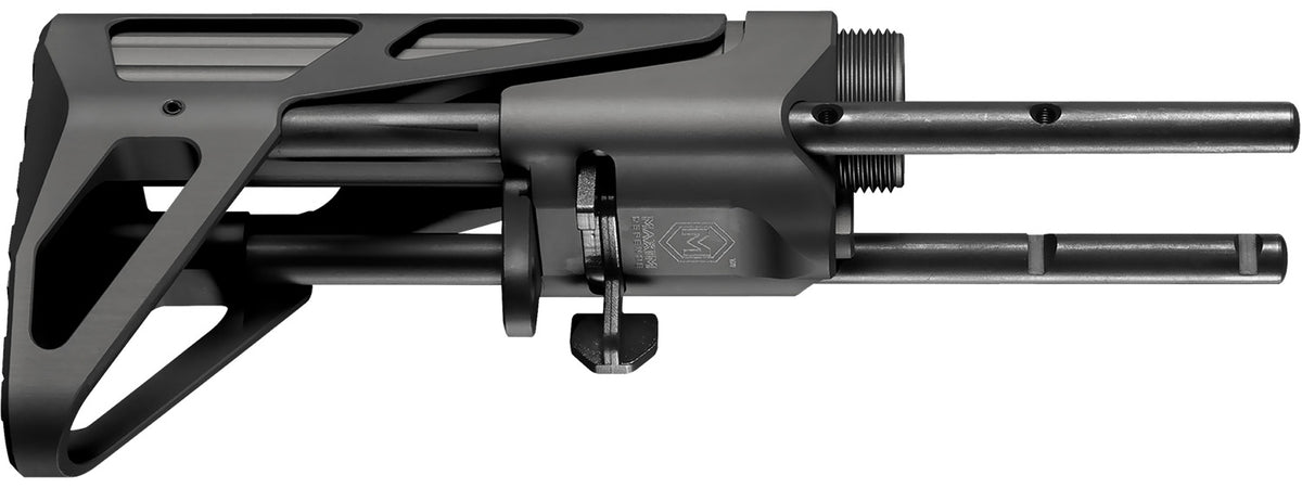 Maxim Defense MXM47617 AR-15 CQB Gen 7 Stock with Standard Buffer & Tube, 4-Position, Black