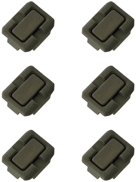 Magpul Wire Control Kit M-LOK OD Green Polymer for Light and Laser Cable Management