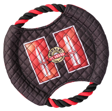 Hornady All-Weather Dog Flying Disc Black Red