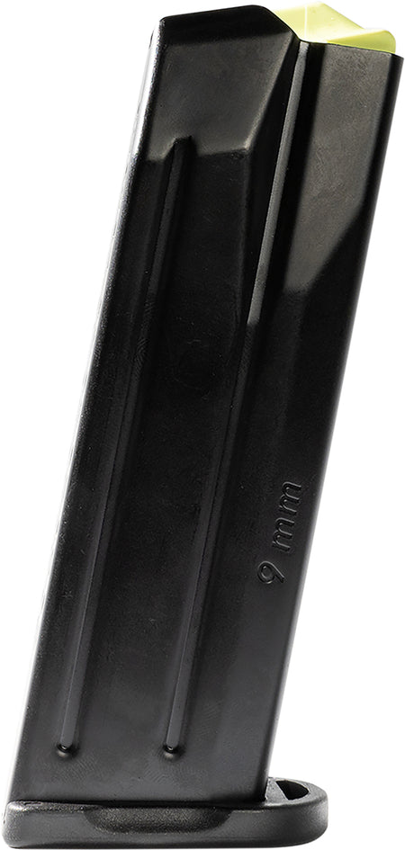 Rost Martin RM10033 RM1C Pistol Magazine 9mm Luger 10 Round Black Steel