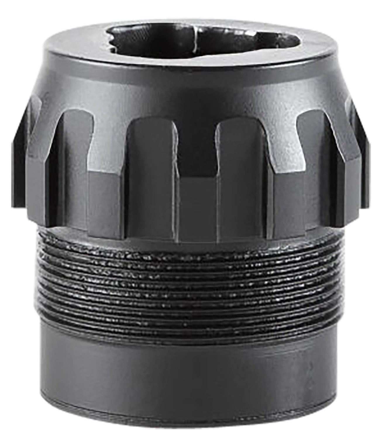 Dead Air DA444 P-Series Black Stainless Steel 3-Lug Mounting Adapter Fits Primal Wolfman Ghost 45