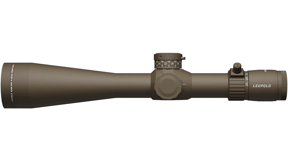 Leupold 185070 Mark 5HD 5-25x 56mm FFP PR1 MOA Reticle 35mm Tube Flat Dark Earth Riflescope