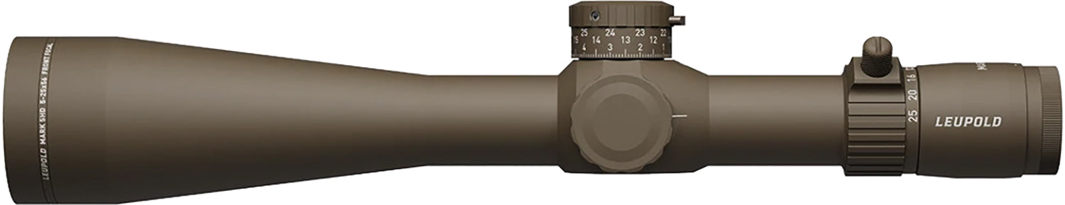 Leupold 185071 Mark 5HD 5-25x 56mm FFP PR2 MIL Reticle 35mm Tube Flat Dark Earth Riflescope