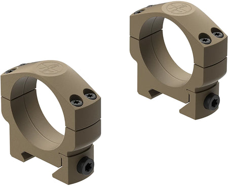 Leupold 185236 Mark 4 Flat Dark Earth Aluminum 35mm Tube Medium Scope Ring Mount