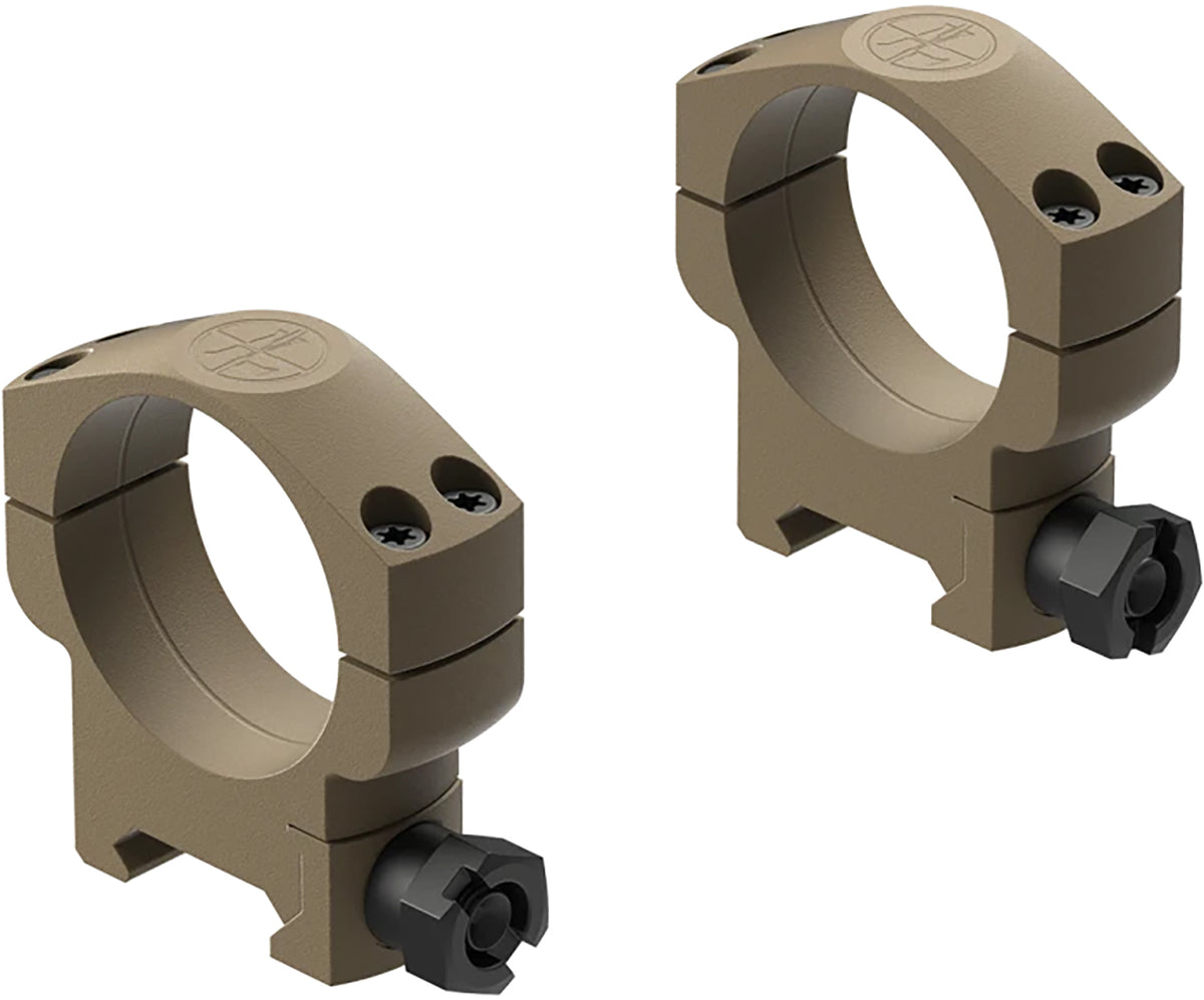 Leupold 185237 Mark 4 Flat Dark Earth Aluminum 35mm Tube High Scope Ring Mount