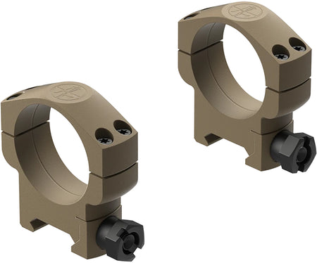 Leupold 185237 Mark 4 Flat Dark Earth Aluminum 35mm Tube High Scope Ring Mount
