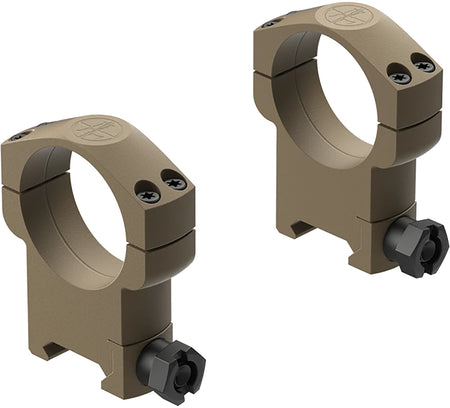 Leupold 185238 Mark 4 Flat Dark Earth Aluminum 35mm Tube Super High Scope Ring Mount
