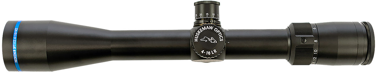 Huskemaw Blue Diamond 4-16x42mm Riflescope 30mm Tube HuntSmart Reticle Matte Black