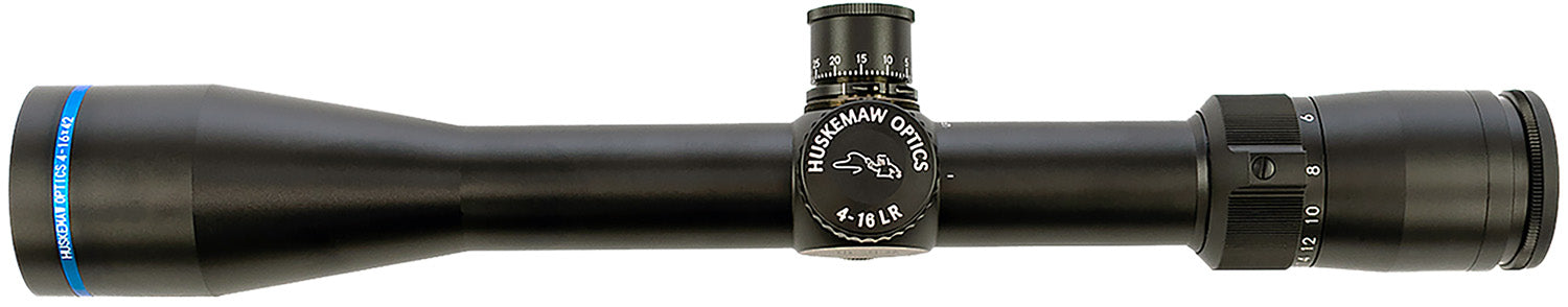 Huskemaw Blue Diamond 4-16x42mm Riflescope 30mm Tube HuntSmart Reticle Matte Black