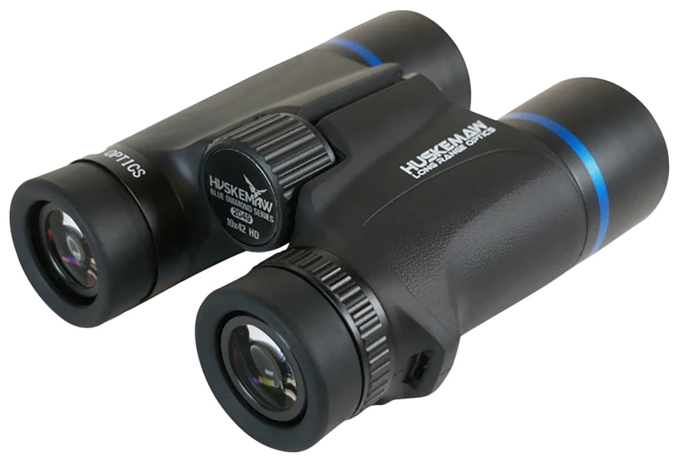 Huskemaw Optics Blue Diamond 10-Power 42mm Binocular Schott Glass 10BINO Black