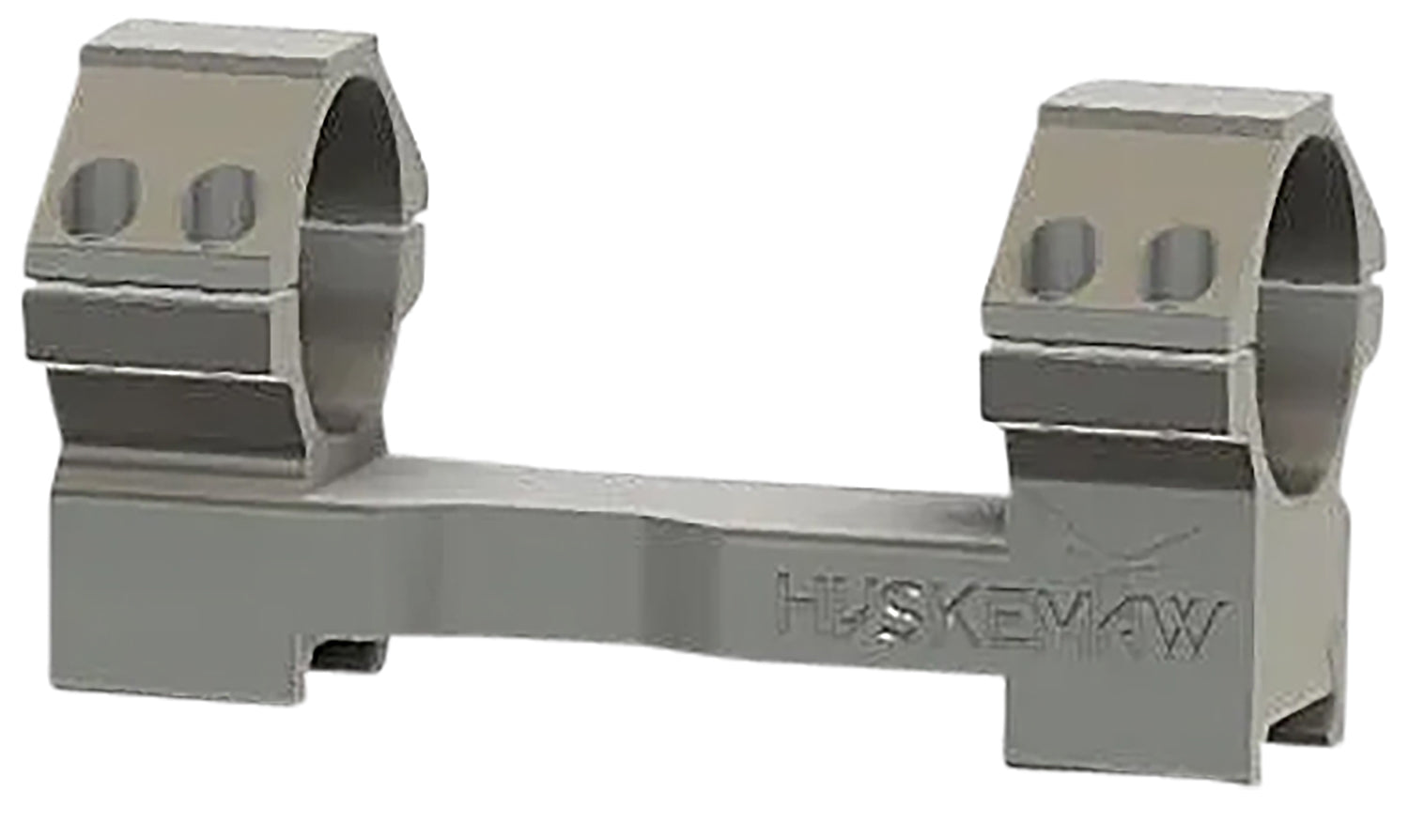 Huskemaw Optics Crossfield 20CRB 60 MOA Silver Scope Mount/Ring Combo