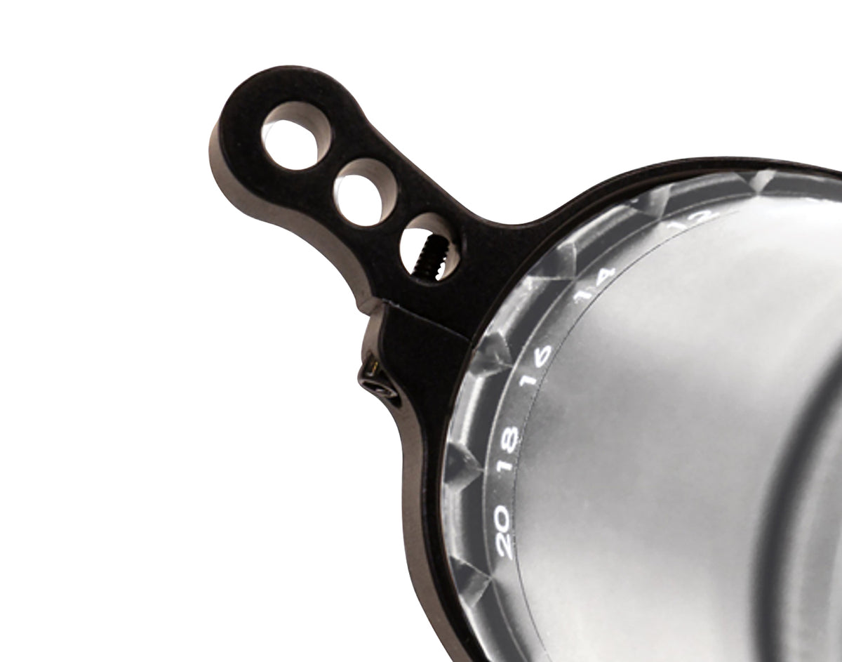 Huskemaw Optics Universal Switchview Black Anodized Aluminum Magnification Adjuster for Blue Diamond Riflescopes