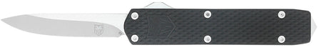 CobraTec Mini Mamba Gen II Automatic OTF Knife 2.25" D2 Blade Black Anodized Aluminum Handle
