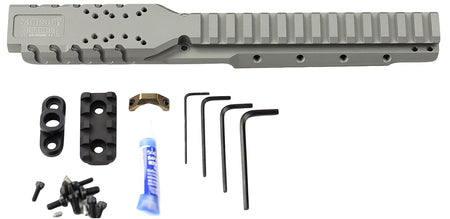Samson Hannibal Rail 030026511 Natural Gray 0 MOA for Ruger Mini-14 Mini-30 2008 and Later RMR DeltaPoint Compatible