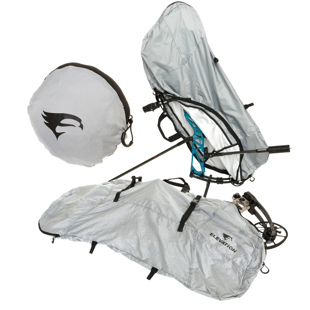Elevation 39 in. Packable Bow Cover Grey