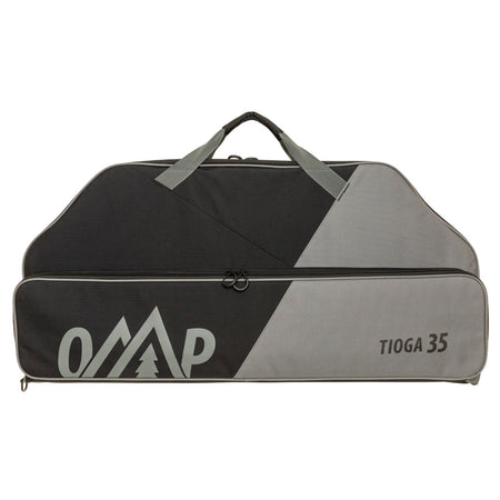 October Mountain Tioga Padded Bow Case Black/Grey 35 in.