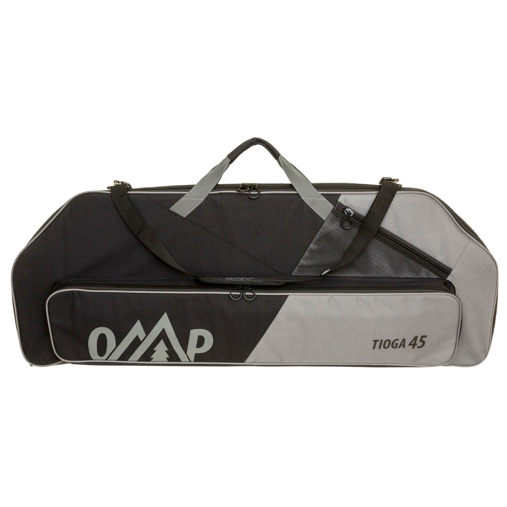 October Mountain Tioga 45 Inch Bow Case Black/Grey