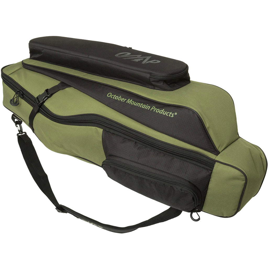 October Mountain The Narrows Narrow Limb Crossbow Case Green/Black 37 in.