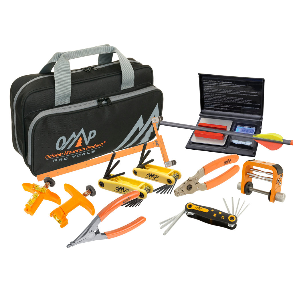 October Mountain Archery Tech Pro Tool Kit with Bag
