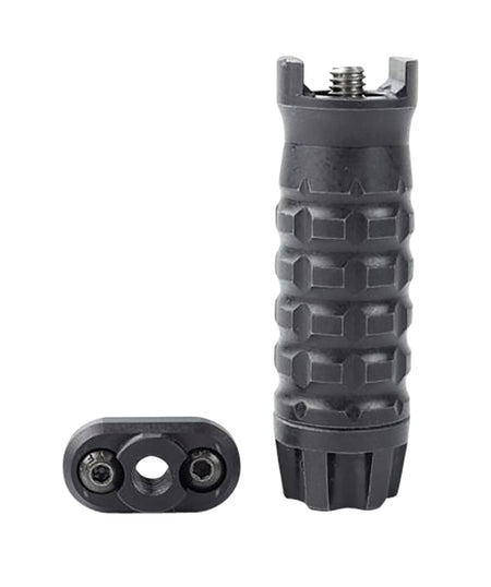 Samson Medium Vertical Grenade Grip M-LOK Black Anodized Aluminum