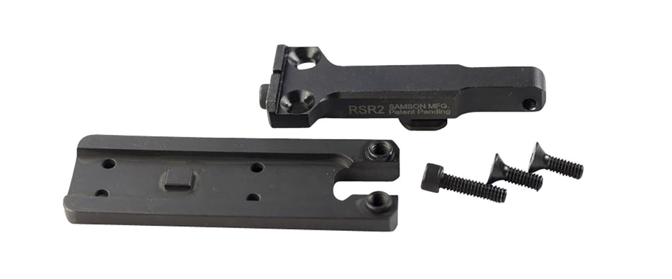 Samson 030030003 RSR2 Updated AK-47 Rear Sight Rail Black Aimpoint Micro Compatible