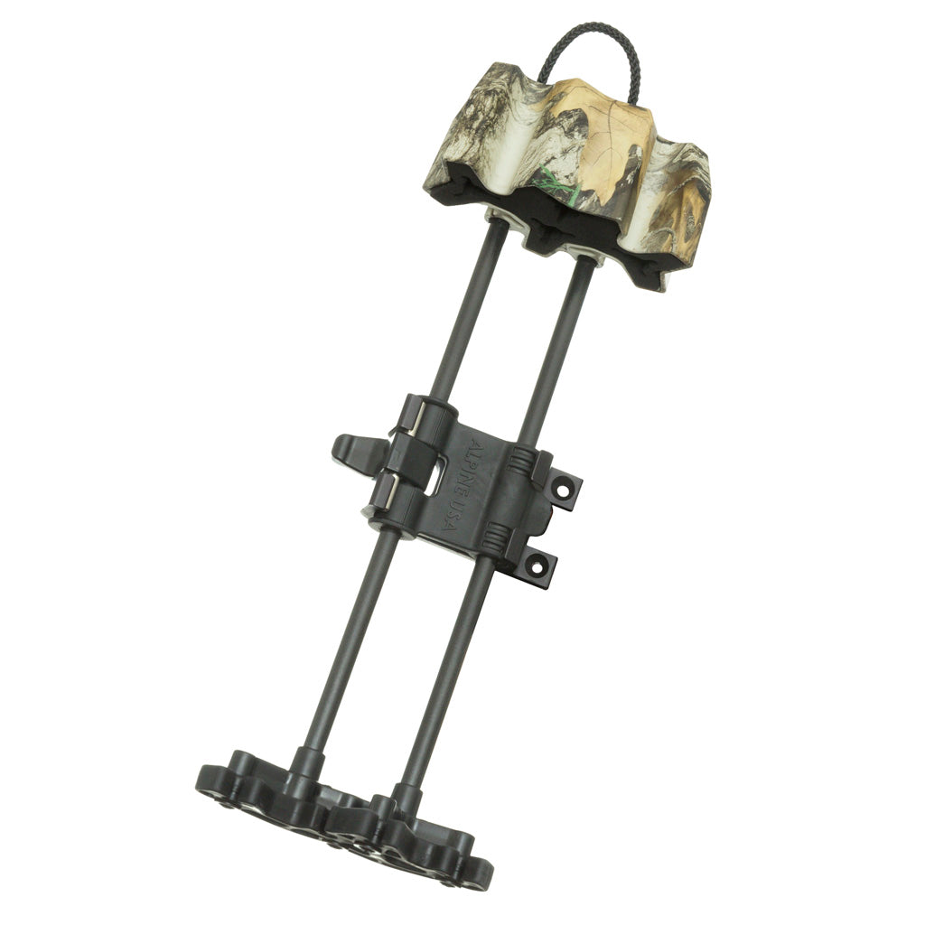 Alpine Power Loc Compact 4 Arrow Quiver Realtree Edge Camo