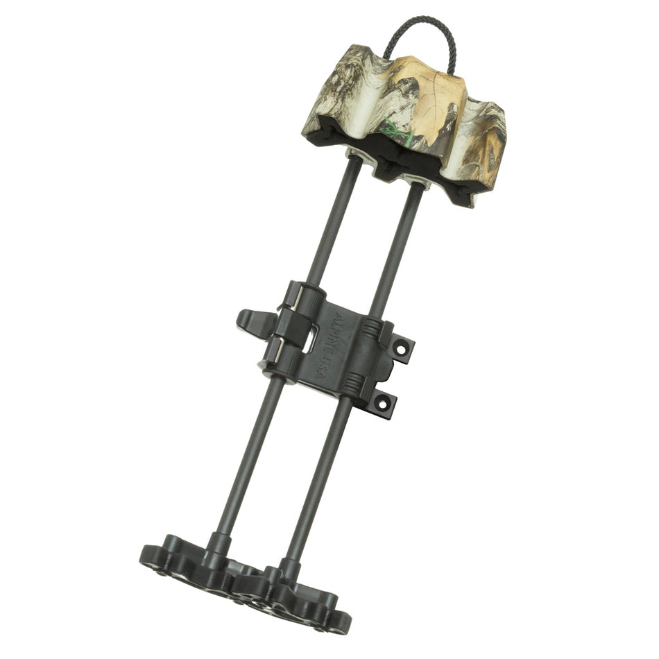 Alpine Power Loc Compact 4 Arrow Quiver Realtree Edge Camo
