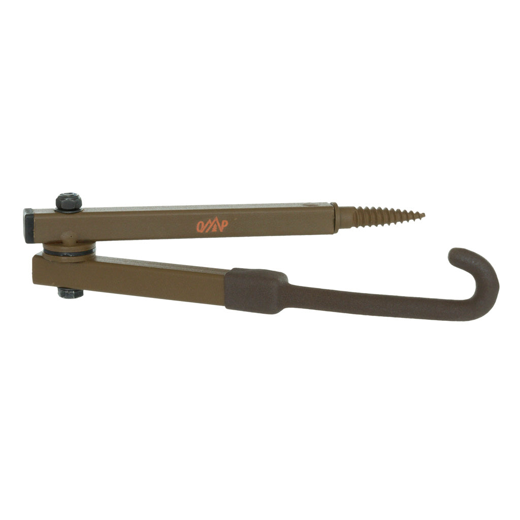 October Mountain Folding Bow Hanger 13 Inch Brown