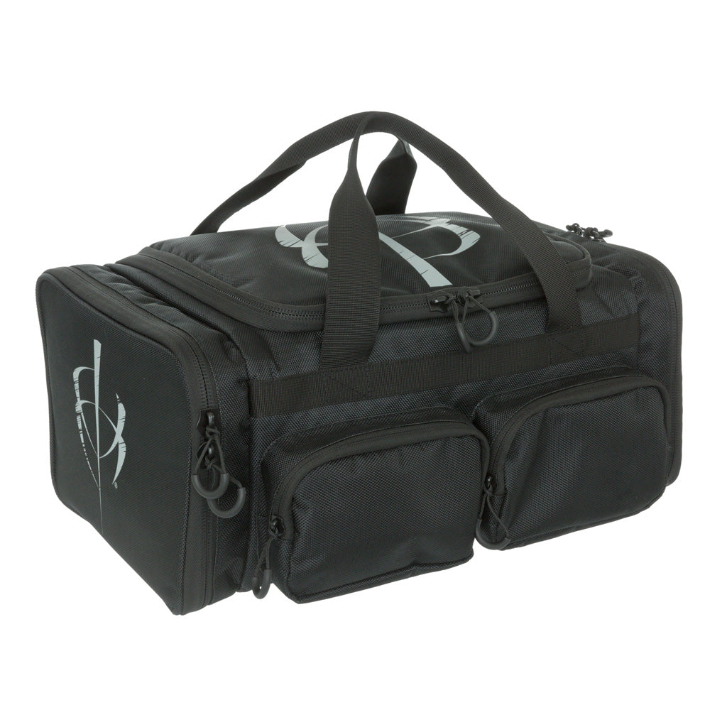 BlackHeart Respondent Pistol Range Bag with Ammo Carrier and Sleeve Black