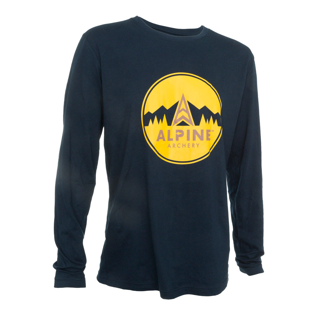 Alpine Navy Long Sleeve T-Shirt XLarge