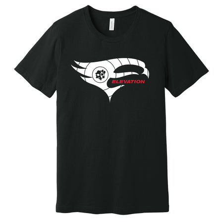 Elevation Target Print Tee Black XLarge