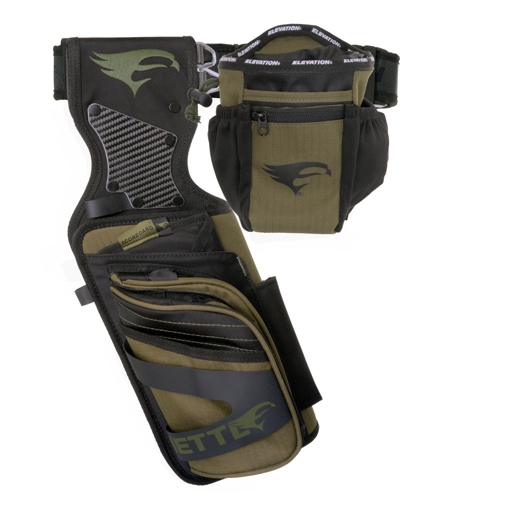 Elevation Mettle Field Quiver Package Right Hand Ambush Green
