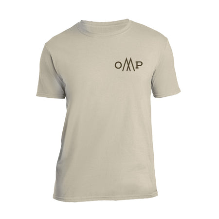 October Mountain Tradition Tee Shirt Sand Color X-Large