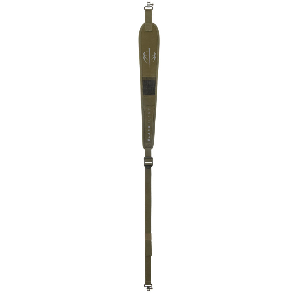 BlackHeart Roost Adjustable Shotgun Sling Olive with Foam Padding