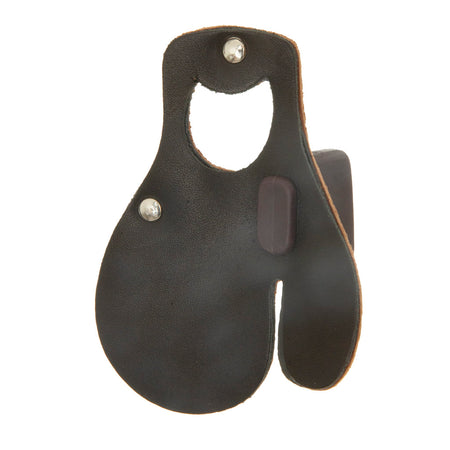 October Mountain Leather Archery Tab Black Large Right Hand