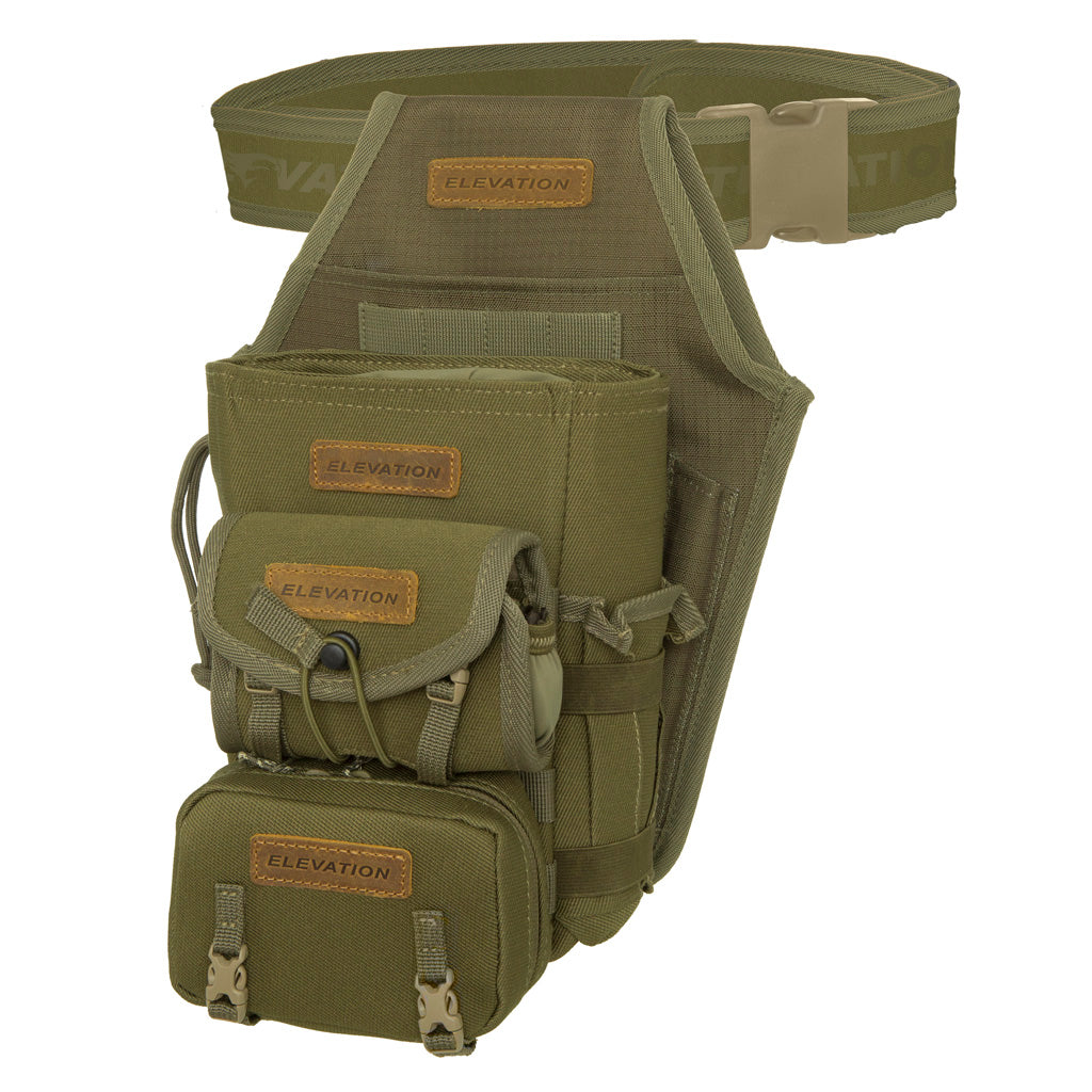 Elevation Terra MGS Sleeve Quiver Package in Ambush Green RH/LH