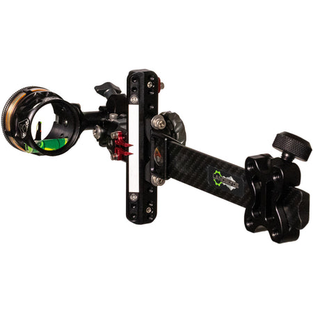 Axcel LANDSLYDE Carbon Pro Slider Sight AVX-31 .019 Double Pin Black