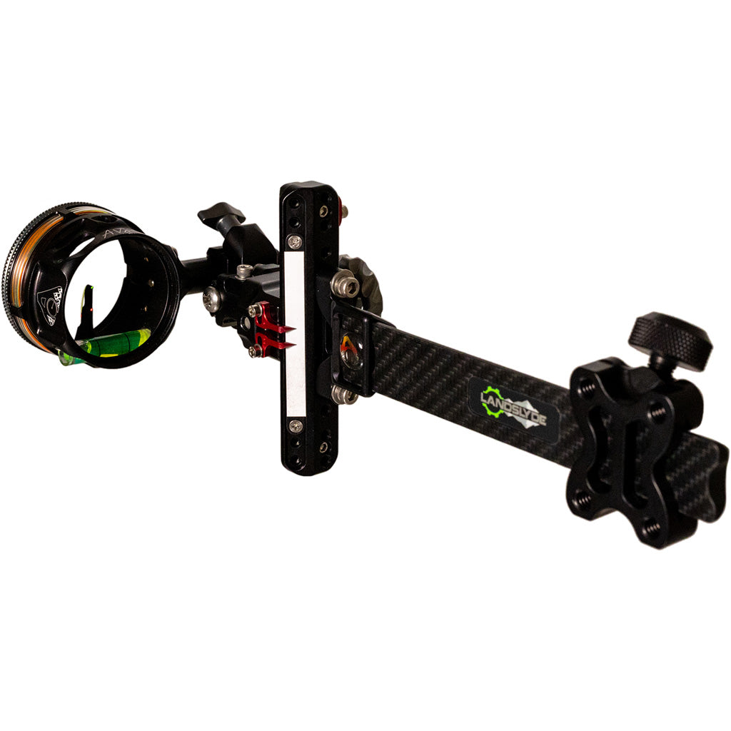 Axcel LANDSLYDE Carbon Pro Slider Archery Sight AVX-41 Ranger Double Pin .019 Black
