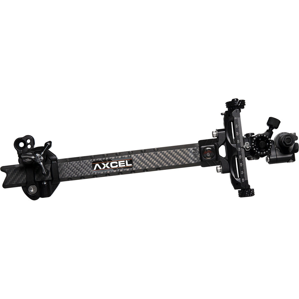 Axcel Achieve XP 1.5 Carbon Bar Compound Archery Sight 9 inch RH Black