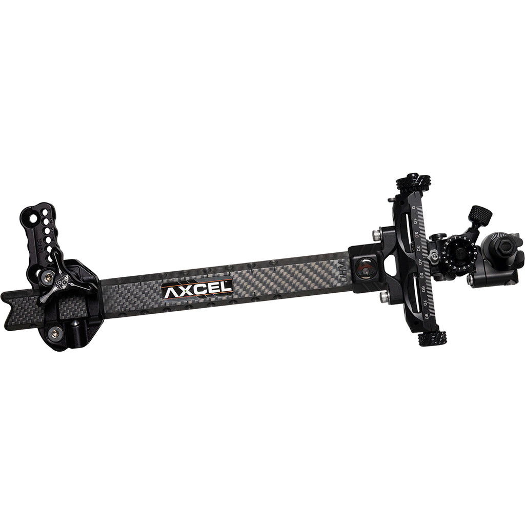 Axcel Achieve XP 2.0 Carbon Bar Compound Archery Sight 9 inch RH Black