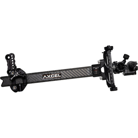 Axcel Achieve XP 2.0 Carbon Bar Compound Archery Sight 9 inch RH Black