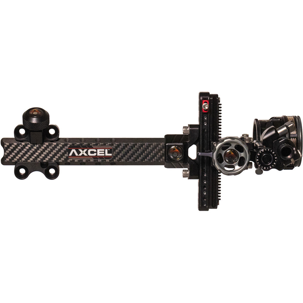 Axcel LANDSLYDE Plus Carbon Pro Compound Slider Sight AVX-31 Scope DBL Pin .010 Black