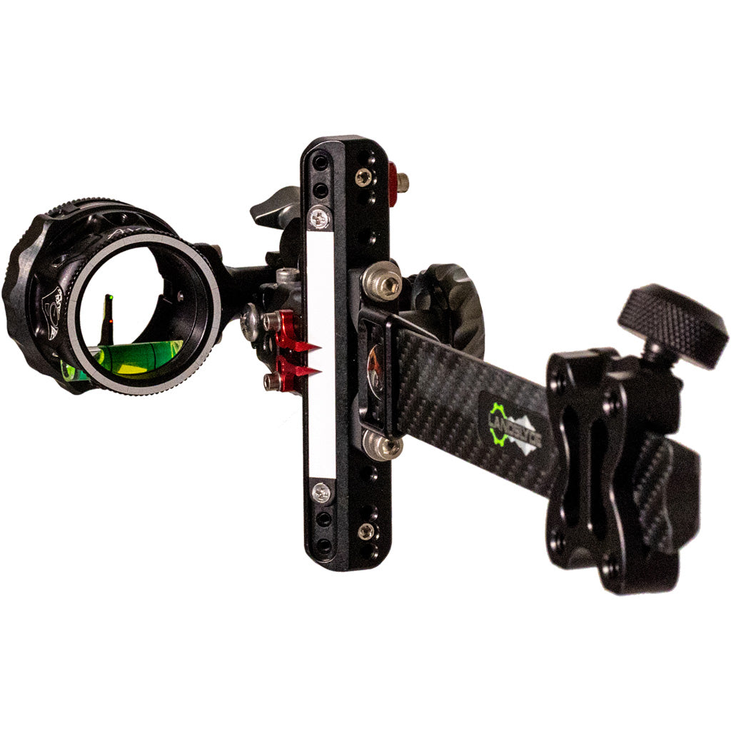 Axcel LANDSLYDE Plus Carbon Pro Compound Slider Sight AVX-31 Scope DBL Pin .019 Black