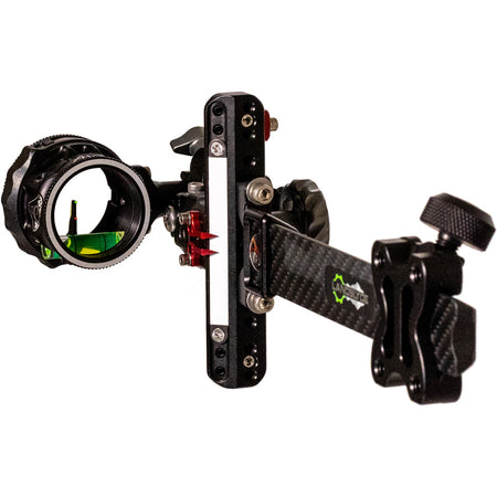 Axcel LANDSLYDE Plus Carbon Pro Compound Slider Sight AVX-31 Scope DBL Pin .019 Black