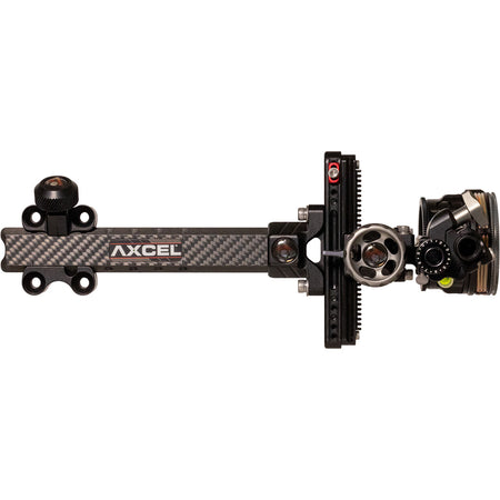 Axcel LANDSLYDE Plus Carbon Pro Compound Slider Sight AVX-41 Scope DBL Pin .019 Black