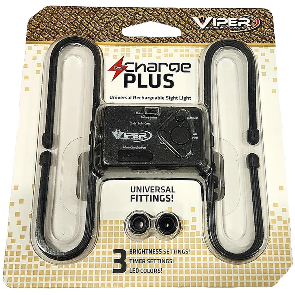 Viper Charge Plus Target Bar Sight Light with Universal Fittings