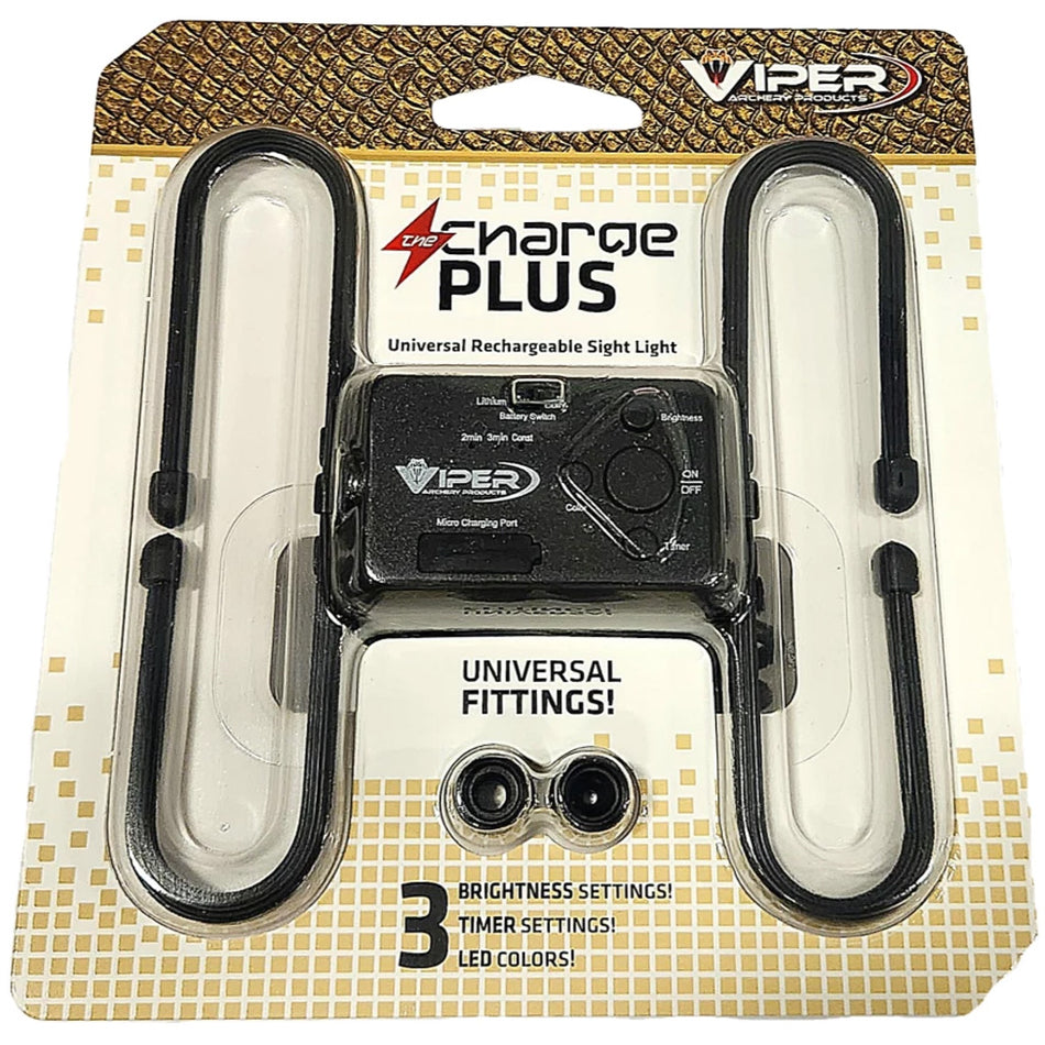 Viper Charge Plus Target Bar Sight Light with Universal Fittings