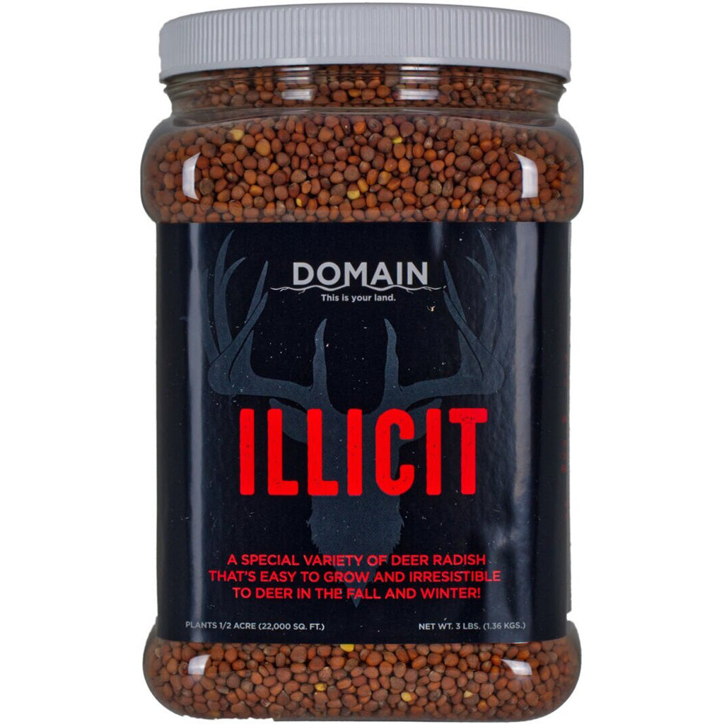 Domain Illicit Annual Deer Radish Plot Seed - 1/2 Acre Coverage
